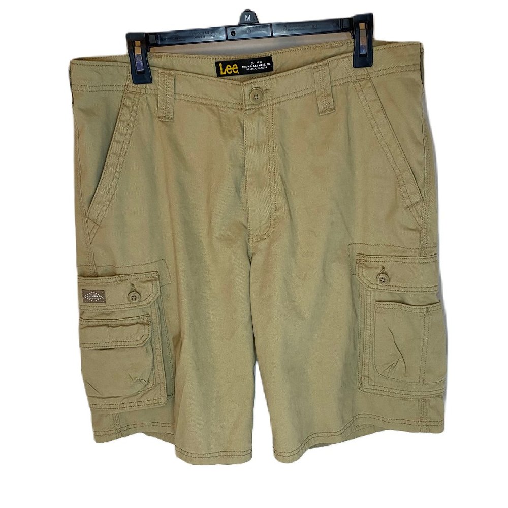 Lee Men's Khaki Cargo Shorts